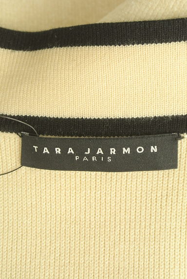 TARA JARMON（タラジャーモン）の古着「パイピングビッグニットカーディガン（カーディガン・ボレロ）」大画像６へ
