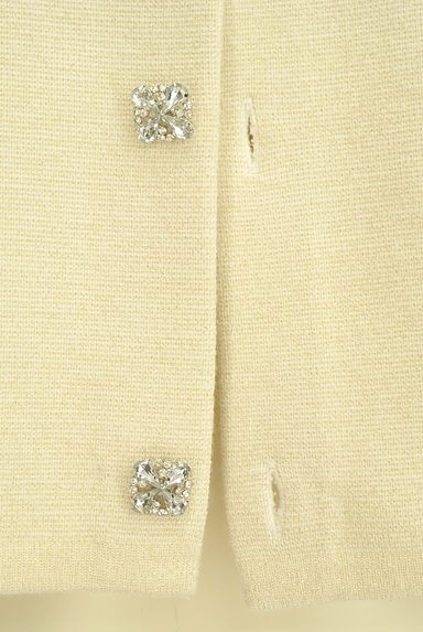 TARA JARMON（タラジャーモン）の古着「ラメ糸混半袖ニットカーディガン（カーディガン・ボレロ）」大画像４へ