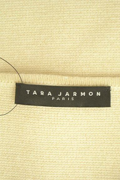 TARA JARMON（タラジャーモン）の古着「ラメ糸混半袖ニットカーディガン（カーディガン・ボレロ）」大画像６へ