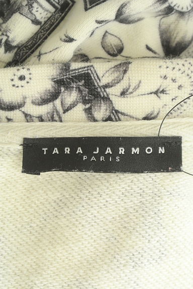TARA JARMON（タラジャーモン）の古着「花柄裏毛クロップドスウェット（スウェット・パーカー）」大画像６へ