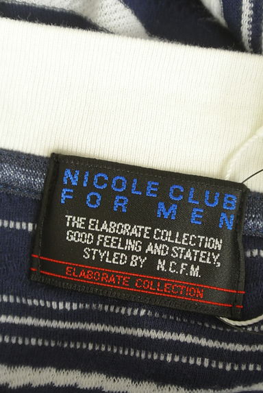 NICOLE（ニコル）の古着「5分袖マリンボーダーカットソー（カットソー・プルオーバー）」大画像６へ
