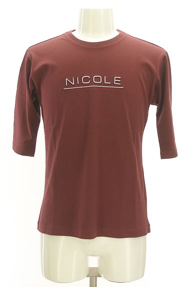 NICOLE（ニコル）の古着「5分袖立体ロゴカットソー（Ｔシャツ）」大画像１へ