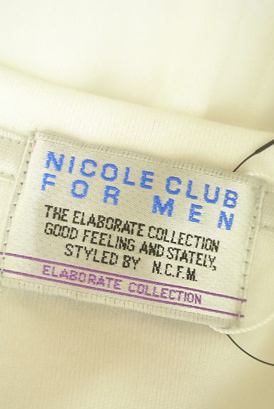 NICOLE（ニコル）の古着「VネックロゴTシャツ（Ｔシャツ）」大画像６へ