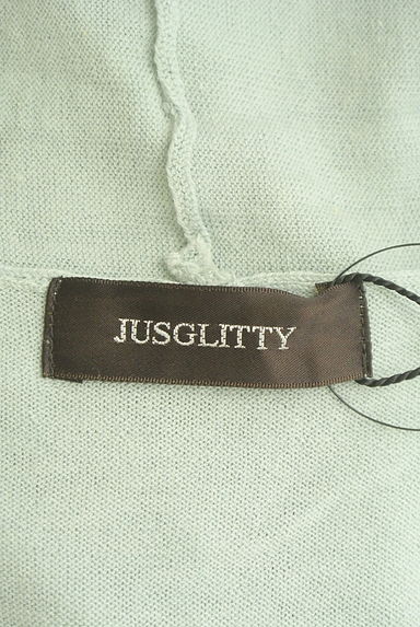 JUSGLITTY（ジャスグリッティー）の古着「バテンレースカットソー＋ニットカーディガン（アンサンブル）」大画像６へ