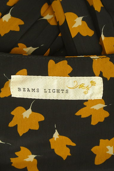 BEAMS Women's（ビームス　ウーマン）の古着「花柄膝下ドロストワンピース（ワンピース・チュニック）」大画像６へ