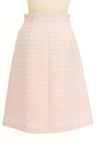 Maglie le cassetto（マーリエ ル カセット）の古着「フロントファスナー膝下ツイードスカート（スカート）」大画像２へ