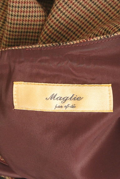 Maglie le cassetto（マーリエ ル カセット）の古着「セパレート風プリーツミモレワンピース（ワンピース・チュニック）」大画像６へ