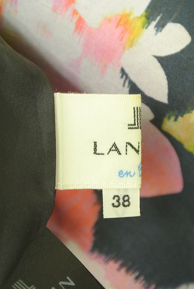 LANVIN en Bleu（ランバンオンブルー）の古着「花柄ミディスカート（スカート）」大画像６へ