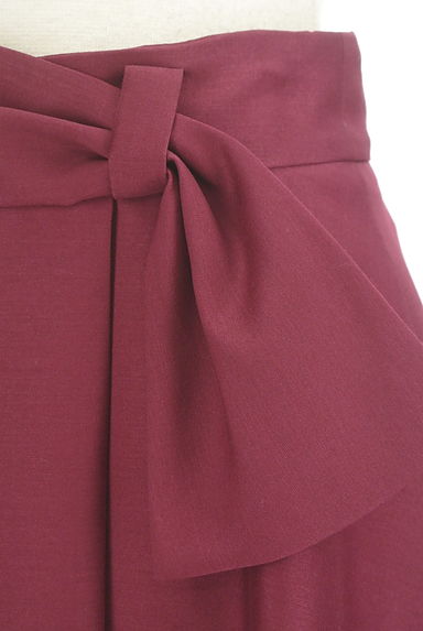 M-premier（エムプルミエ）の古着「リボンウエスト微光沢ミディスカート（スカート）」大画像４へ