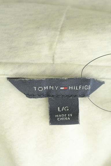 TOMMY HILFIGER（トミーヒルフィガー）の古着「ジップアップ裏起毛パーカー（スウェット・パーカー）」大画像６へ