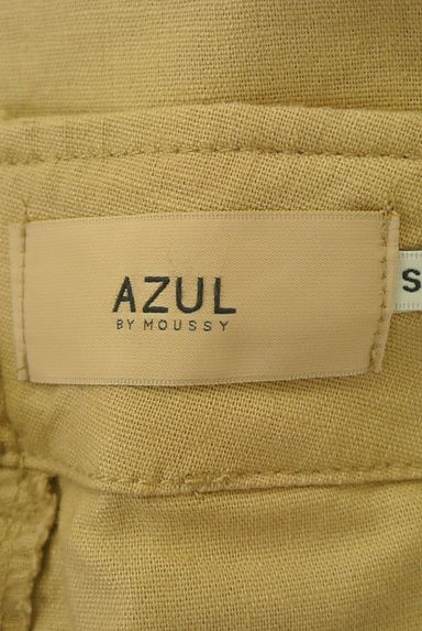 AZUL by moussy（アズールバイマウジー）の古着「綿麻テーパードパンツ（パンツ）」大画像６へ