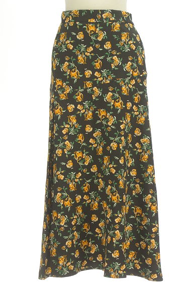 AZUL by moussy（アズールバイマウジー）の古着「花柄ロングスカート（ロングスカート・マキシスカート）」大画像１へ