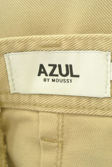 AZUL by moussy（アズールバイマウジー）の古着「バックレースアップツイルセミワイドパンツ（デニムパンツ）」大画像６へ