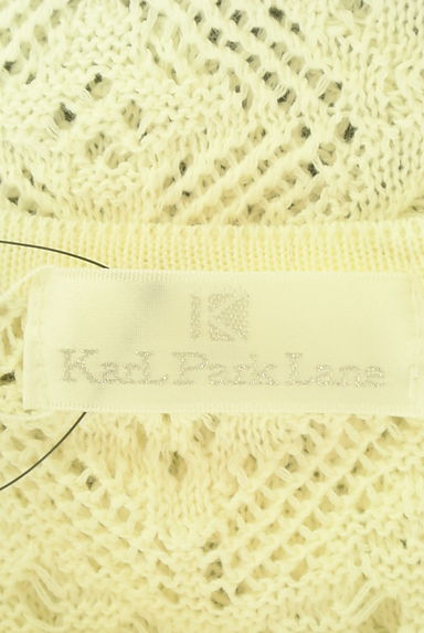 KarL Park Lane（カールパークレーン）の古着「リボン付き透かし編み半袖ニット（ニット）」大画像６へ