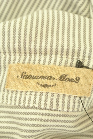 SM2（サマンサモスモス）の古着「ストライプロングシャツ（カジュアルシャツ）」大画像６へ