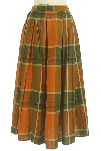 SM2（サマンサモスモス）の古着「チェック柄ロングスカート（ロングスカート・マキシスカート）」大画像１へ
