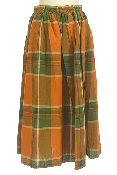 SM2（サマンサモスモス）の古着「チェック柄ロングスカート（ロングスカート・マキシスカート）」大画像２へ