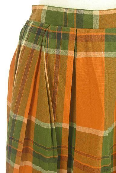 SM2（サマンサモスモス）の古着「チェック柄ロングスカート（ロングスカート・マキシスカート）」大画像４へ
