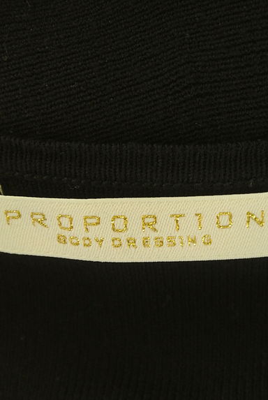 PROPORTION BODY DRESSING（プロポーションボディ ドレッシング）の古着「ウエストゴムフレアロングニットワンピ（ワンピース・チュニック）」大画像６へ