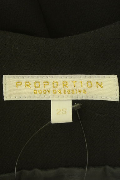 PROPORTION BODY DRESSING（プロポーションボディ ドレッシング）の古着「フェイクレザージャンパースカート（キャミワンピース）」大画像６へ