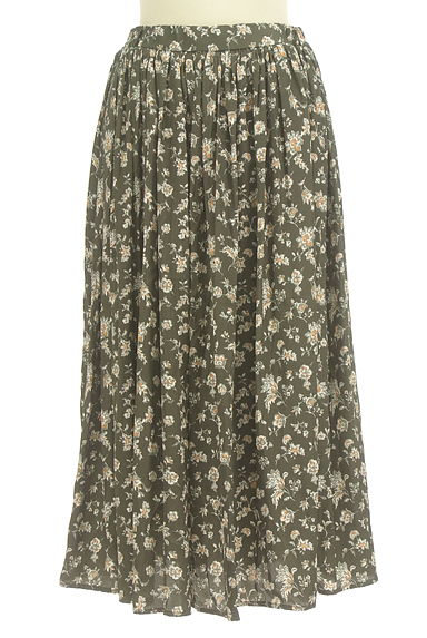 anySiS（エニィスィス）の古着「花柄ギャザースカート（ロングスカート・マキシスカート）」大画像１へ