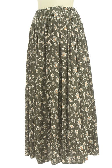 anySiS（エニィスィス）の古着「花柄ギャザースカート（ロングスカート・マキシスカート）」大画像３へ