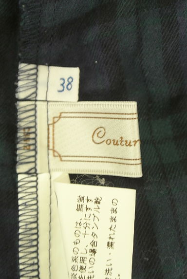 Couture Brooch（クチュールブローチ）の古着「バックリボンチェック柄カットソー（カットソー・プルオーバー）」大画像６へ