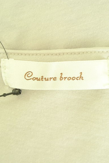 Couture Brooch（クチュールブローチ）の古着「胸元プリーツシフォンリボンプルオーバー（カットソー・プルオーバー）」大画像６へ