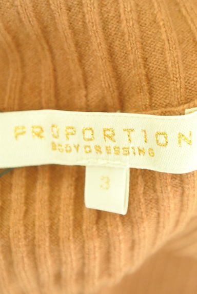 PROPORTION BODY DRESSING（プロポーションボディ ドレッシング）の古着「スタンドカラーリブニット（ニット）」大画像６へ