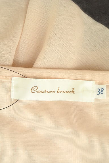 Couture Brooch（クチュールブローチ）の古着「パフスリーブ切替フレアブラウス（カットソー・プルオーバー）」大画像６へ