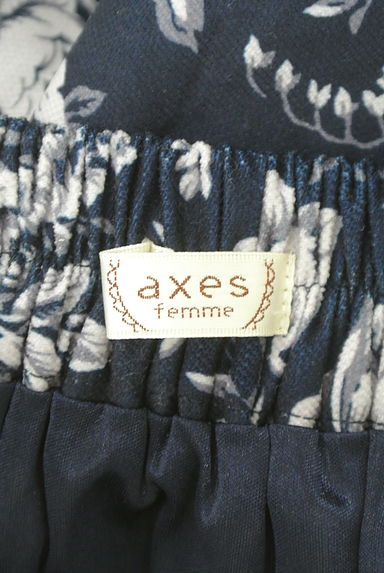 axes femme（アクシーズファム）の古着「ウエストリボン花柄ミモレスカート（ロングスカート・マキシスカート）」大画像６へ