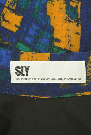 SLY（スライ）の古着「膝丈シフォンサーキュラースカート（スカート）」大画像６へ