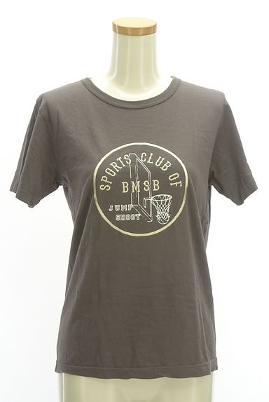 BEAMS Women's（ビームス　ウーマン）の古着「フロント刺繍Tシャツ（Ｔシャツ）」大画像１へ