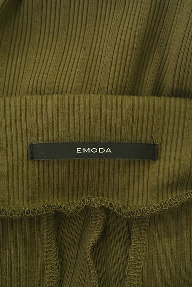 EMODA（エモダ）の古着「リブフレアパンツ（パンツ）」大画像６へ