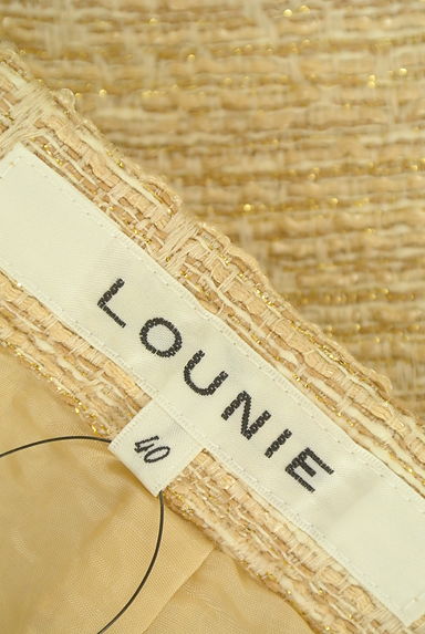 LOUNIE（ルーニィ）の古着「ラメツイード膝丈タイトスカート（スカート）」大画像６へ