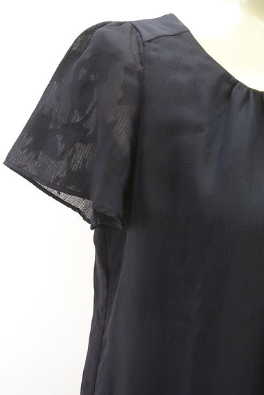 UNTITLED（アンタイトル）の古着「柄シフォン膝上ワンピース（ワンピース・チュニック）」大画像４へ