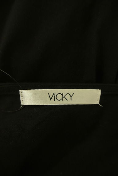 VICKY（ビッキー）の古着「フレンチスリーブロゴTシャツ（Ｔシャツ）」大画像６へ