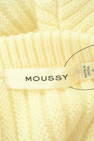 MOUSSY（マウジー）の古着「ワイドスリーブショートリブニット（ニット）」大画像６へ