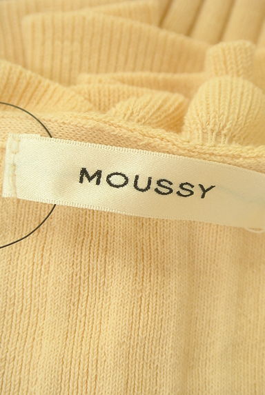 MOUSSY（マウジー）の古着「パールボタンフリルリブカーディガン（カーディガン・ボレロ）」大画像６へ