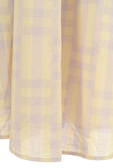 SM2（サマンサモスモス）の古着「パステルチェックボリュームロングスカート（ロングスカート・マキシスカート）」大画像５へ