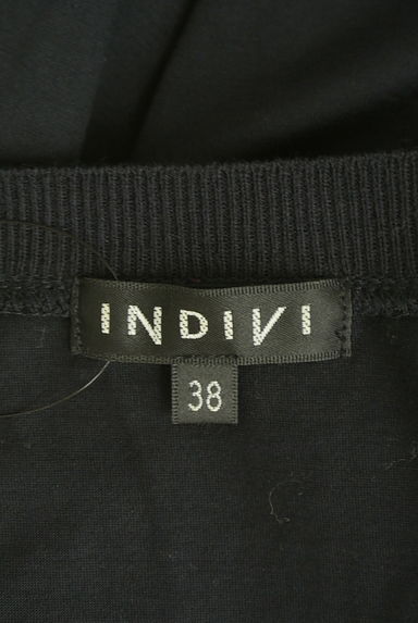 INDIVI（インディヴィ）の古着「七分袖切替プルオーバー（カットソー・プルオーバー）」大画像６へ