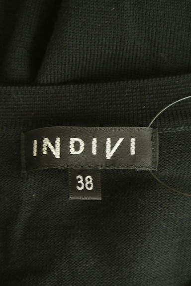 INDIVI（インディヴィ）の古着「Vネックニットトップス（ニット）」大画像６へ