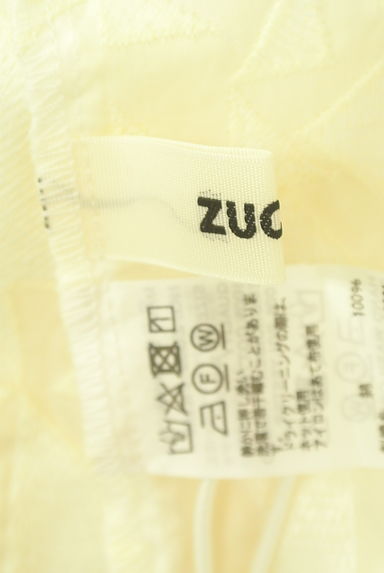 ZUCCa（ズッカ）の古着「ドロスト刺繍シアーカットソー（カットソー・プルオーバー）」大画像６へ