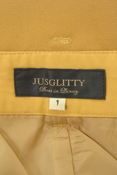 JUSGLITTY（ジャスグリッティー）の古着「ベルト付きセミワイドパンツ（パンツ）」大画像６へ