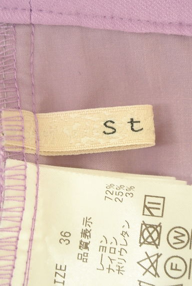 Stola.（ストラ）の古着「ストレッチストレートパンツ（パンツ）」大画像６へ