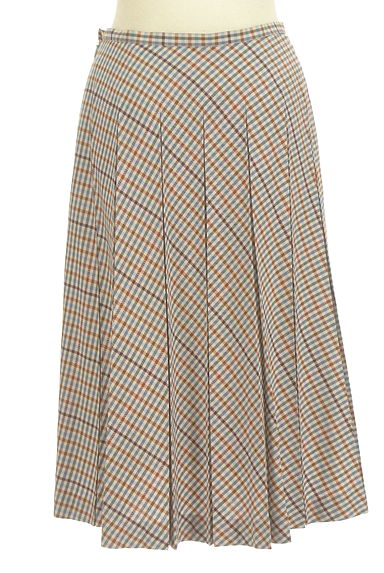 KEITH（キース）の古着「チェック柄プリーツミディスカート（スカート）」大画像２へ