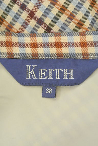 KEITH（キース）の古着「チェック柄プリーツミディスカート（スカート）」大画像６へ