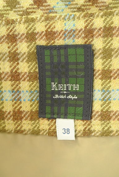 KEITH（キース）の古着「チェック柄ミディスカート（スカート）」大画像６へ