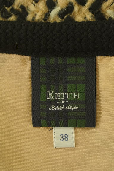 KEITH（キース）の古着「チェック柄ミディニットスカート（スカート）」大画像６へ