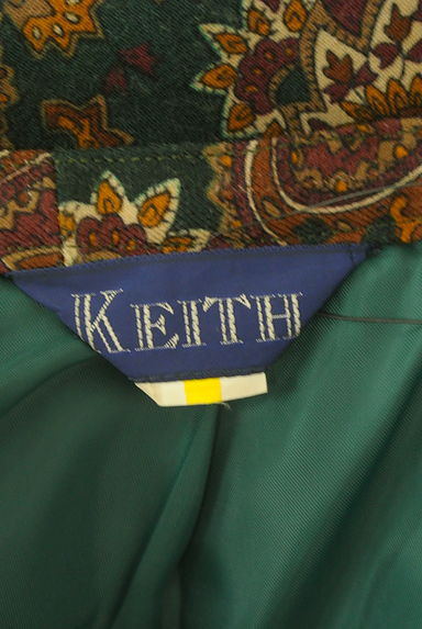 KEITH（キース）の古着「ペイズリー柄膝下ウールスカート（ロングスカート・マキシスカート）」大画像６へ